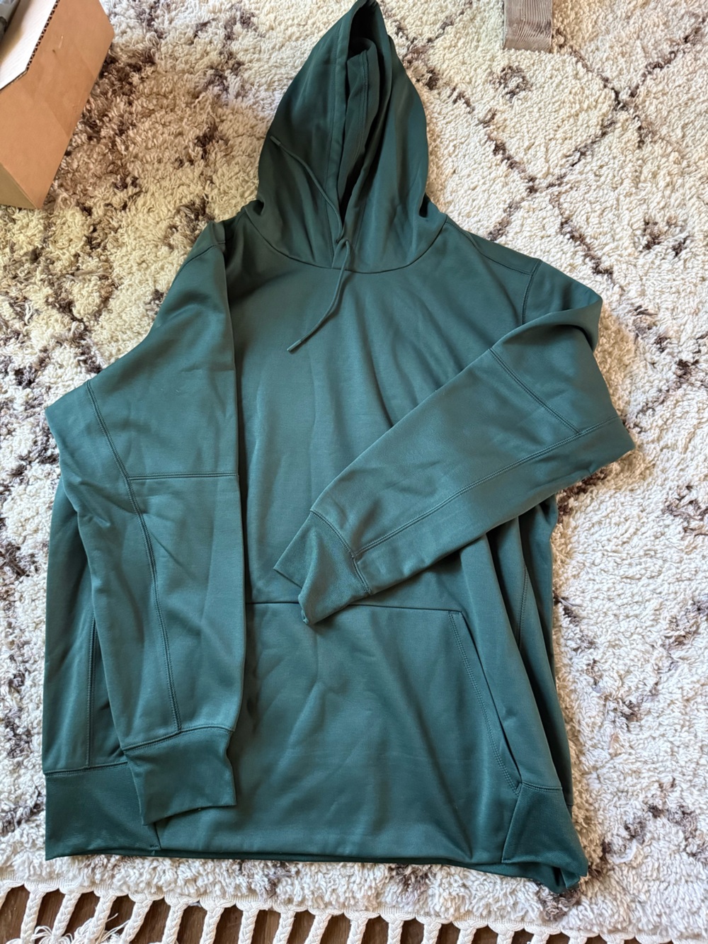 Mens XXL Forest Green Nike Dri Fit Hoodie NWOT